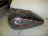 Late Model Harley Davidson Gas Tank left side Black, motorcycle gas tank, motorcycle fuel tank