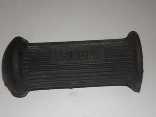 TRIUMPH FOOTREST RUBBER